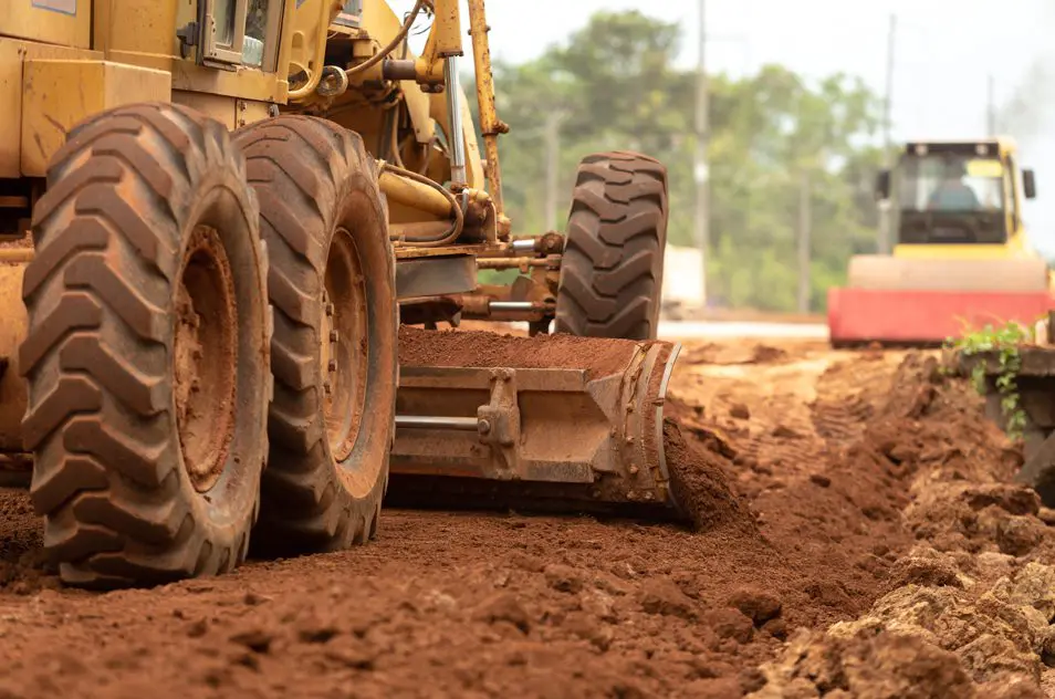 Overholt Grading - equipment moving and grading dirt